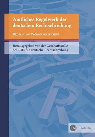 Cover des Amtlichen Regelwerks